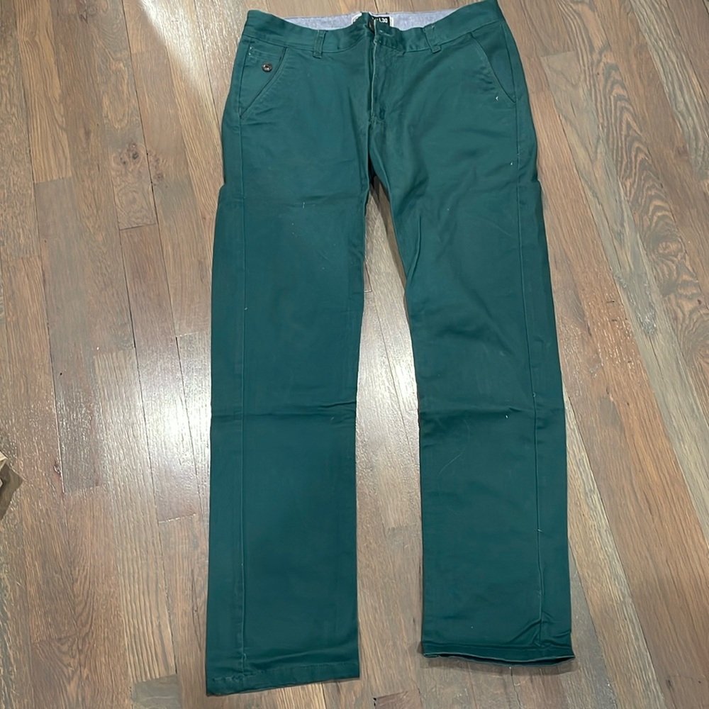 Green slacks